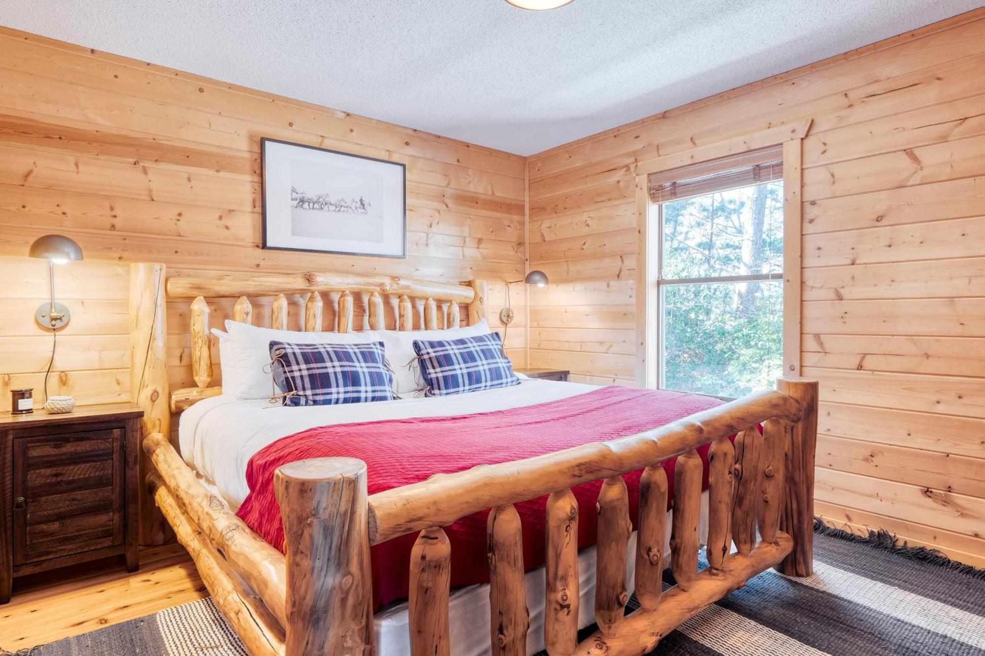 Fontana By Avantstay Gorgeous Mountain Cabin W Views Hot Tub Game Room جاتلينبرج المظهر الخارجي الصورة